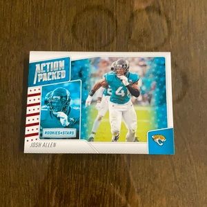 Josh Allen football card